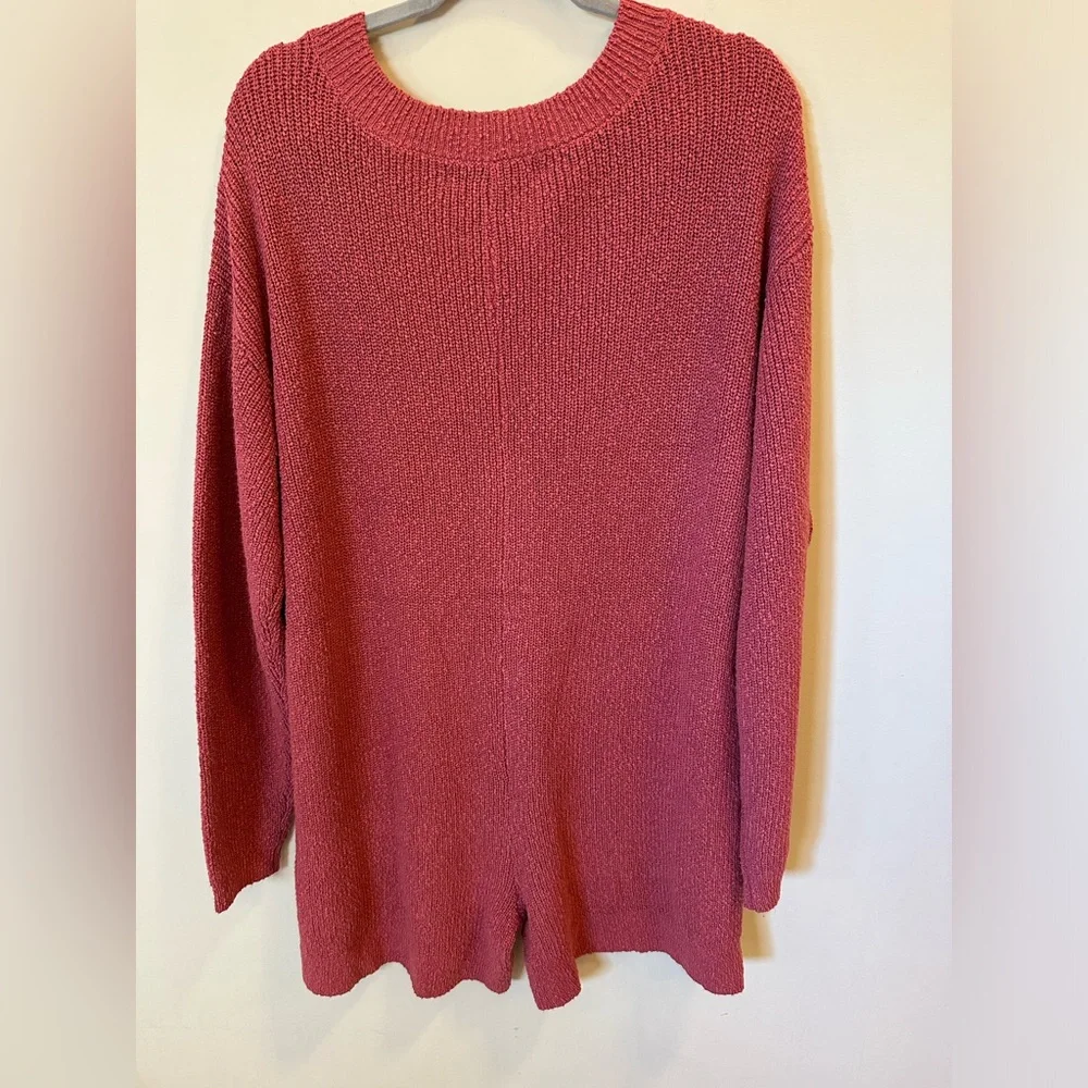 NWOT Free People Beau Sweater Romper - Picture 9 of 11